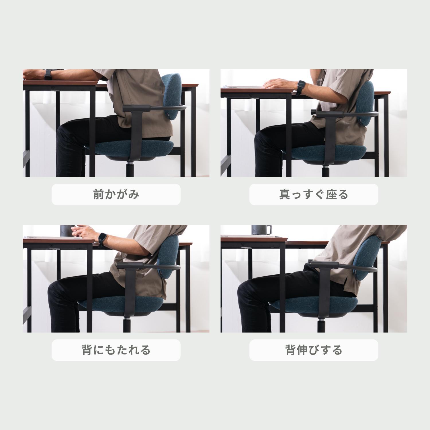 イトーキ  バーテブラ03チェア 5本脚 リビングにも馴染む美しいデザイン