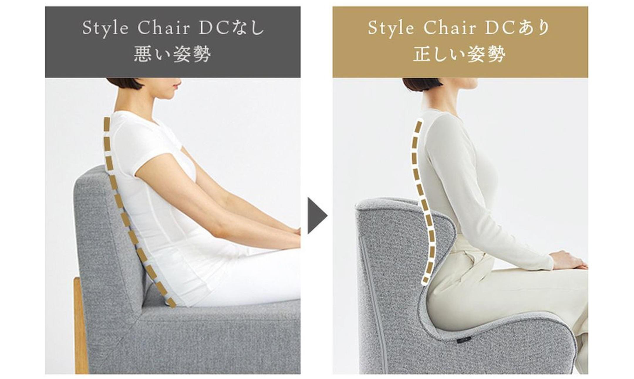 エルゴノミクスチェア MTG スタイルチェア DCの仕組み