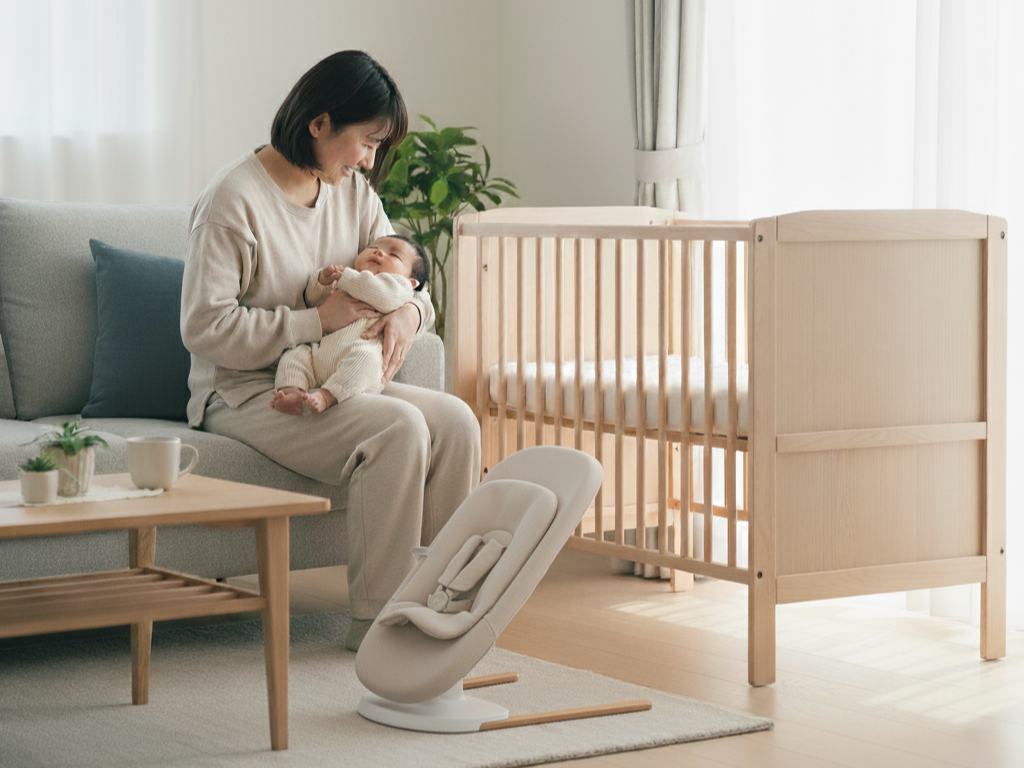 成長に合わせて家具と家電のレンタル・サブスククラスで借りれるベビー用品