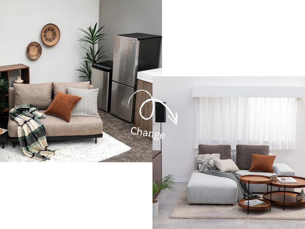 引っ越しや模様替えもラク荷物を減らしてコストカットできる家具のレンタル・サブスククラス