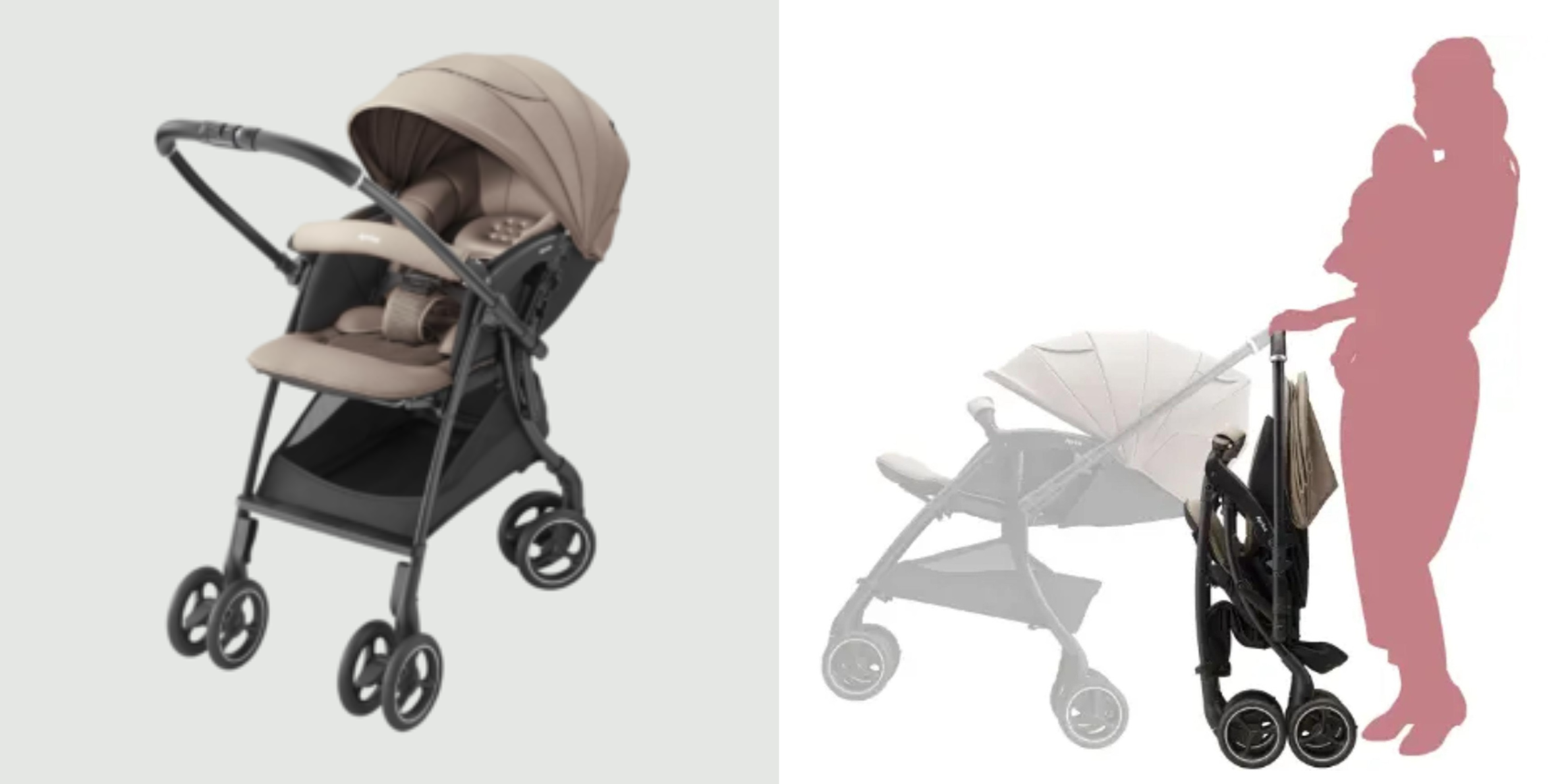 Aprica ラクーナ クッション(AHモデル) A型ベビーカー