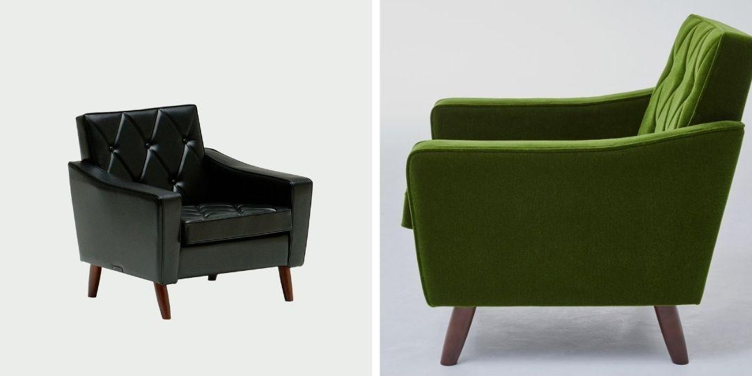 カリモク60 ロビーチェアのフォルム