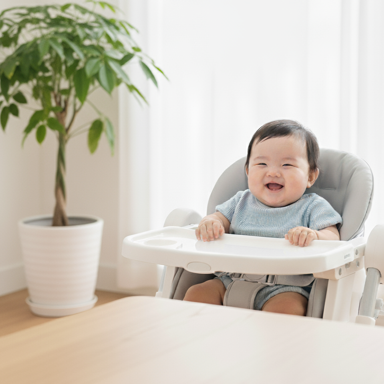 最適なハイローチェアで赤ちゃんの笑顔を愛でよう！