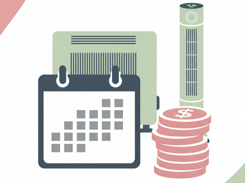 安く暖房器具が手に入る家具のレンタル・サブスククラス