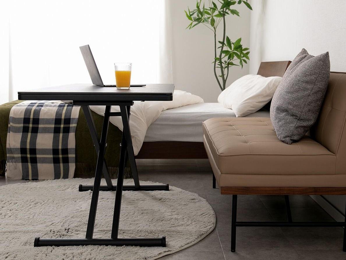 6畳ワンルームで在宅ワーク　昇降式テーブルを活用するテレワーク レイアウト