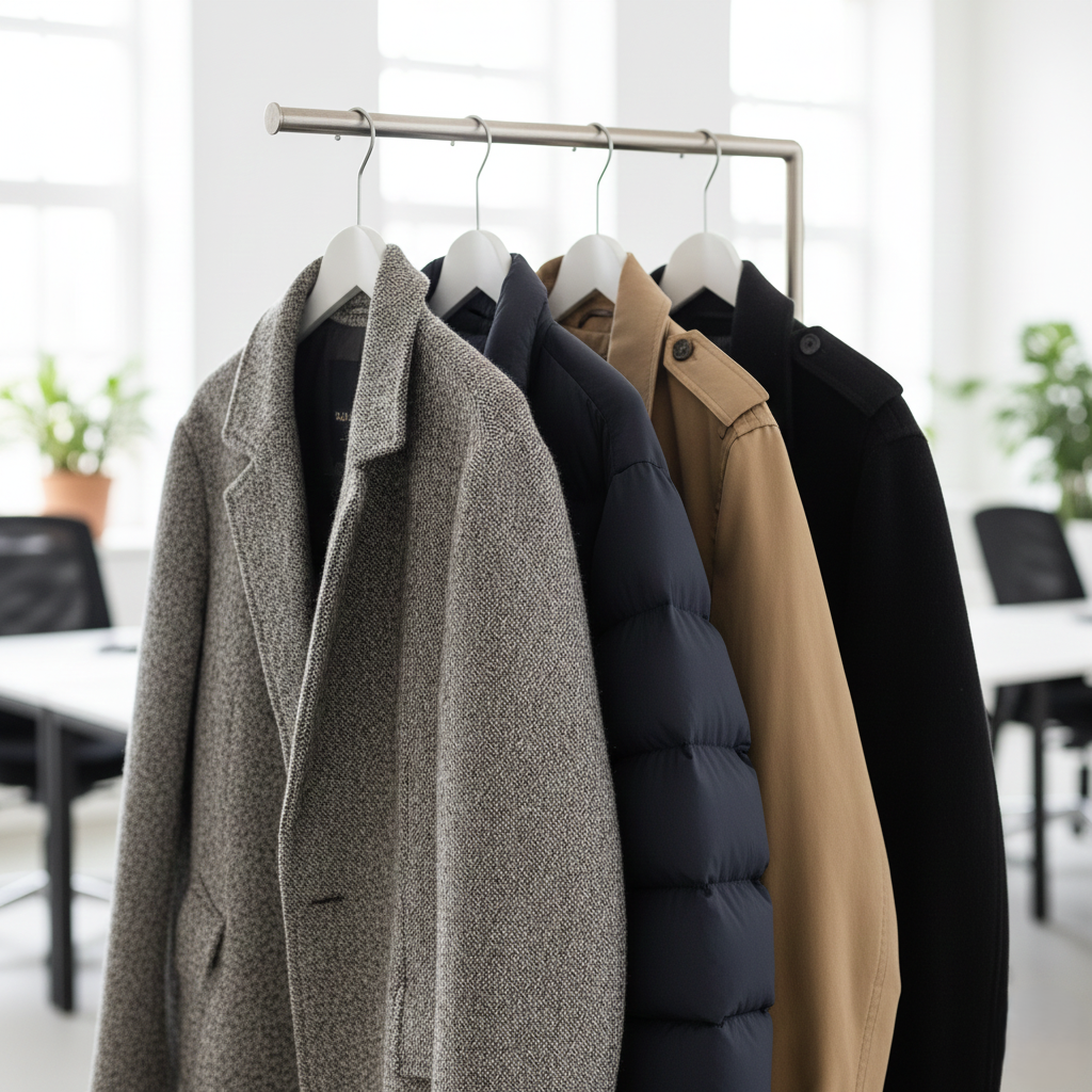 オフィス用コートハンガーの選び方 耐荷重と耐久性