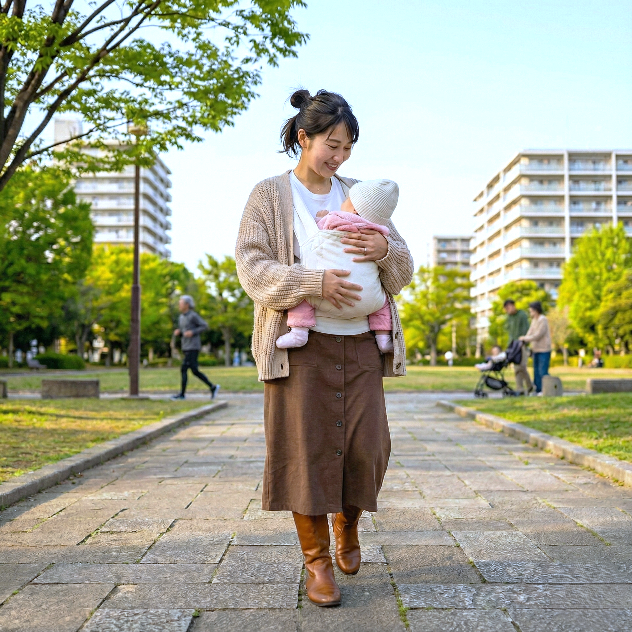 ライフスタイルに合った抱っこ紐で快適な育児を