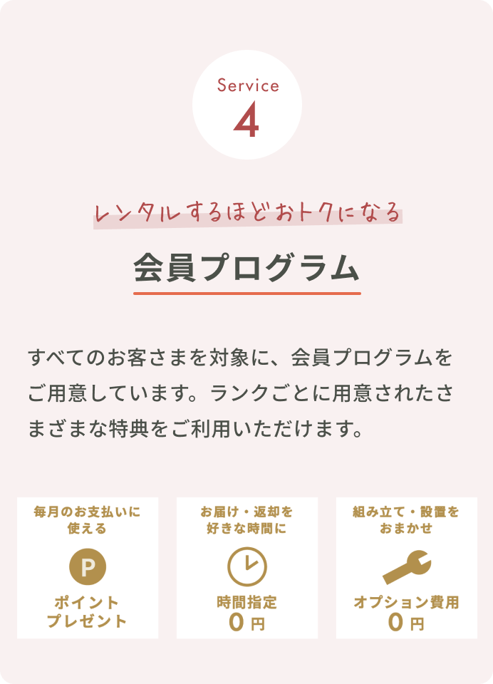 会員プログラム