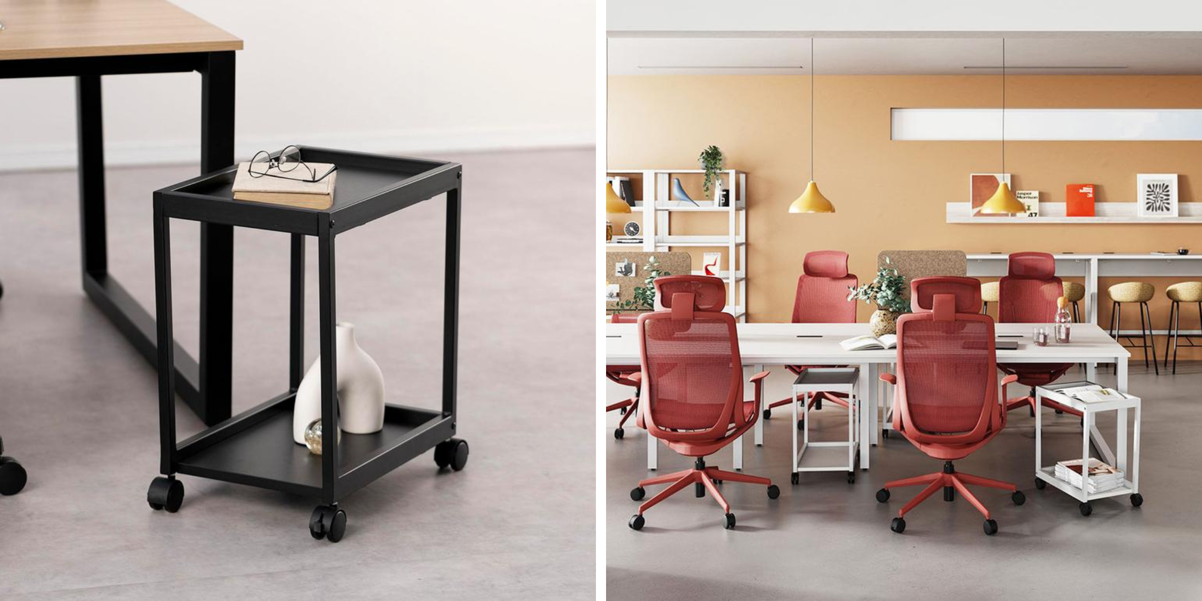 R.F. YAMAKAWA デスク用ワゴン