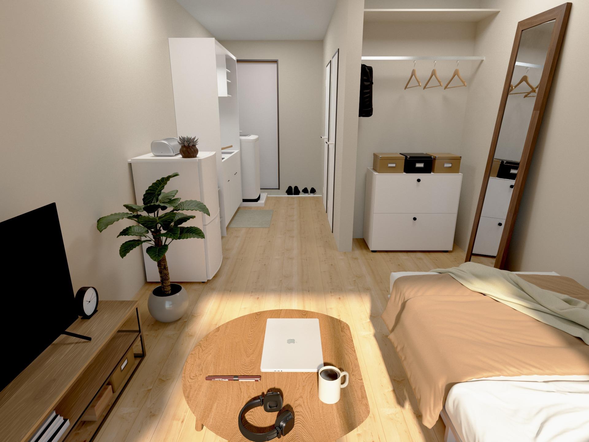 冷蔵庫の静音性で安心できる寝室