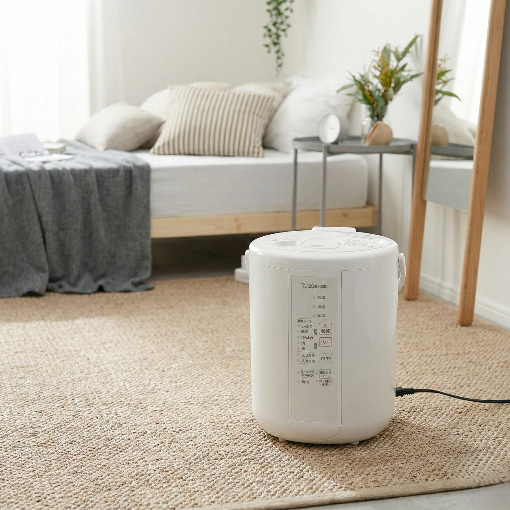 カビない加湿器ランキング 1位　象印 スチーム式加湿器