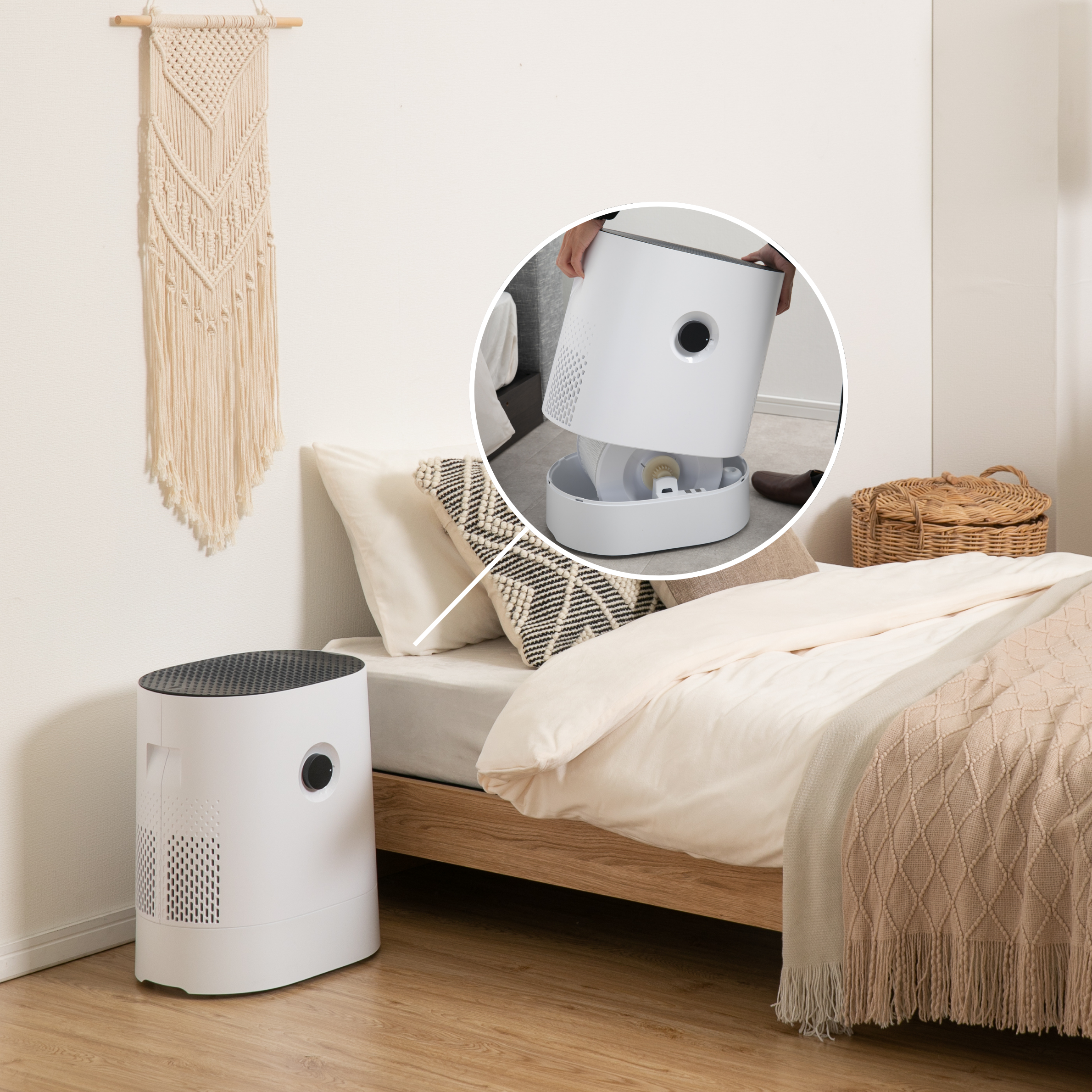 手入れが楽・掃除しやすいランキング　BONECO 気化式加湿器