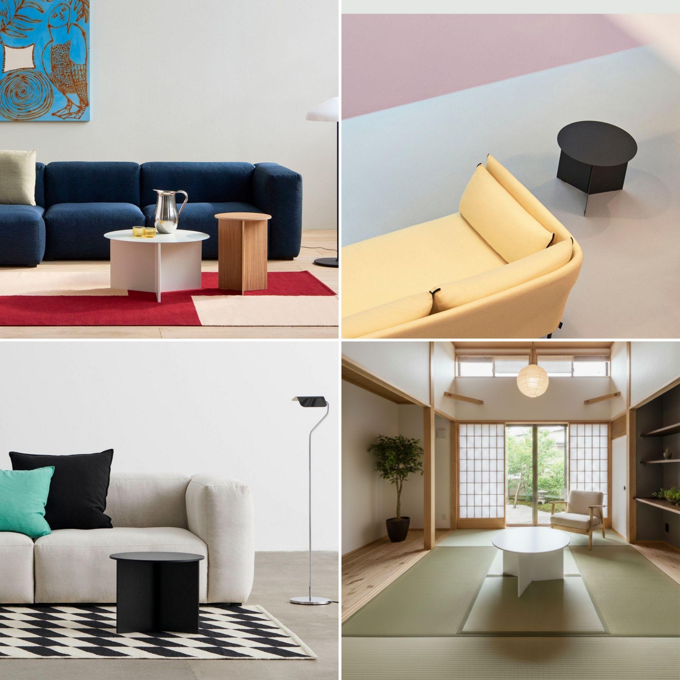 HAY(ヘイ)の家具 HAY SLIT TABLE（XL / ROUND / WOOD ROUND XL）