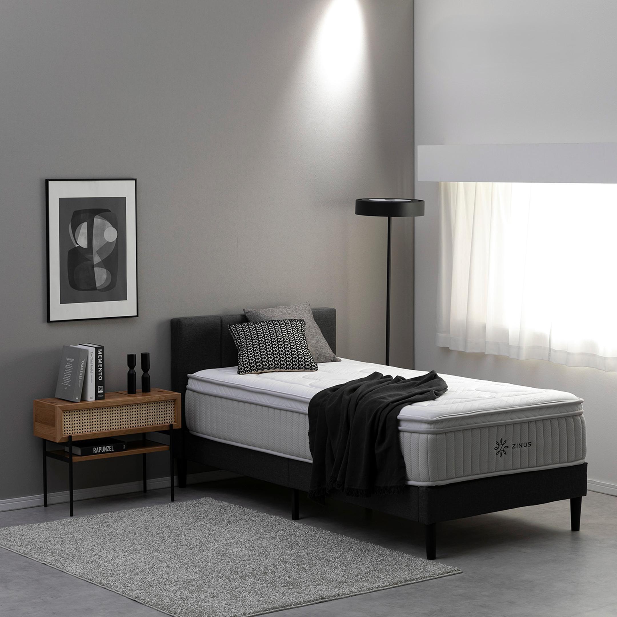 ZINUS Maddon ファブリック ベッドフレーム