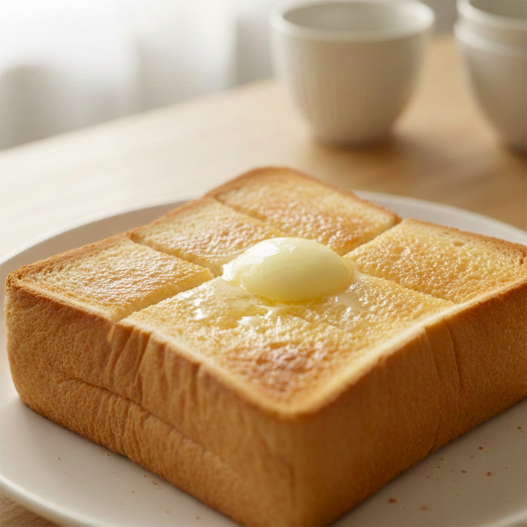 アラジン トースターAET-GS13Dで焼いたバタートースト