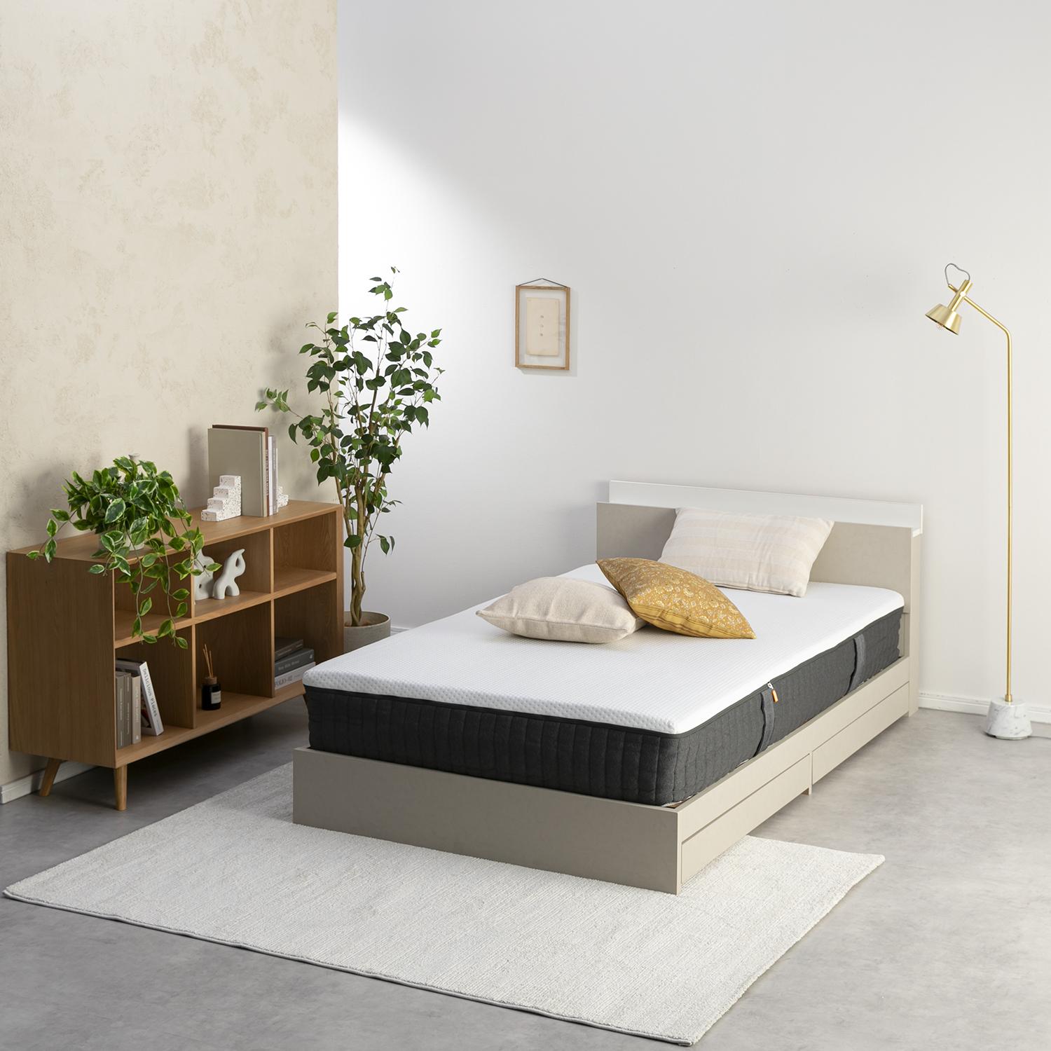 Apel 宮付き 収納ベッドフレーム OHKA