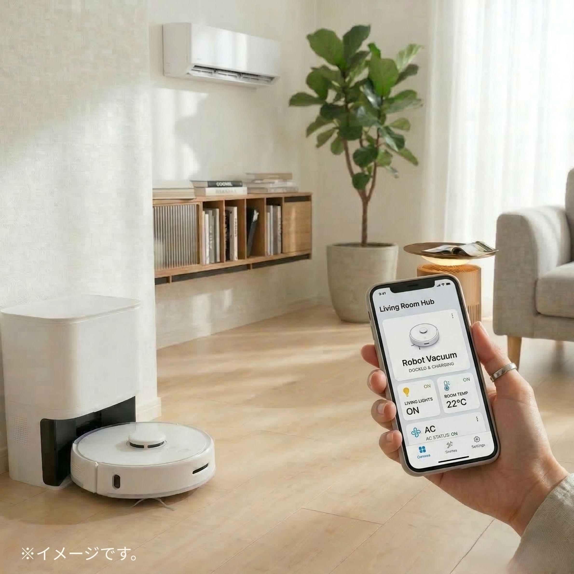 SwitchBot（スイッチボット）でロボット掃除機や空気清浄機を操作する人