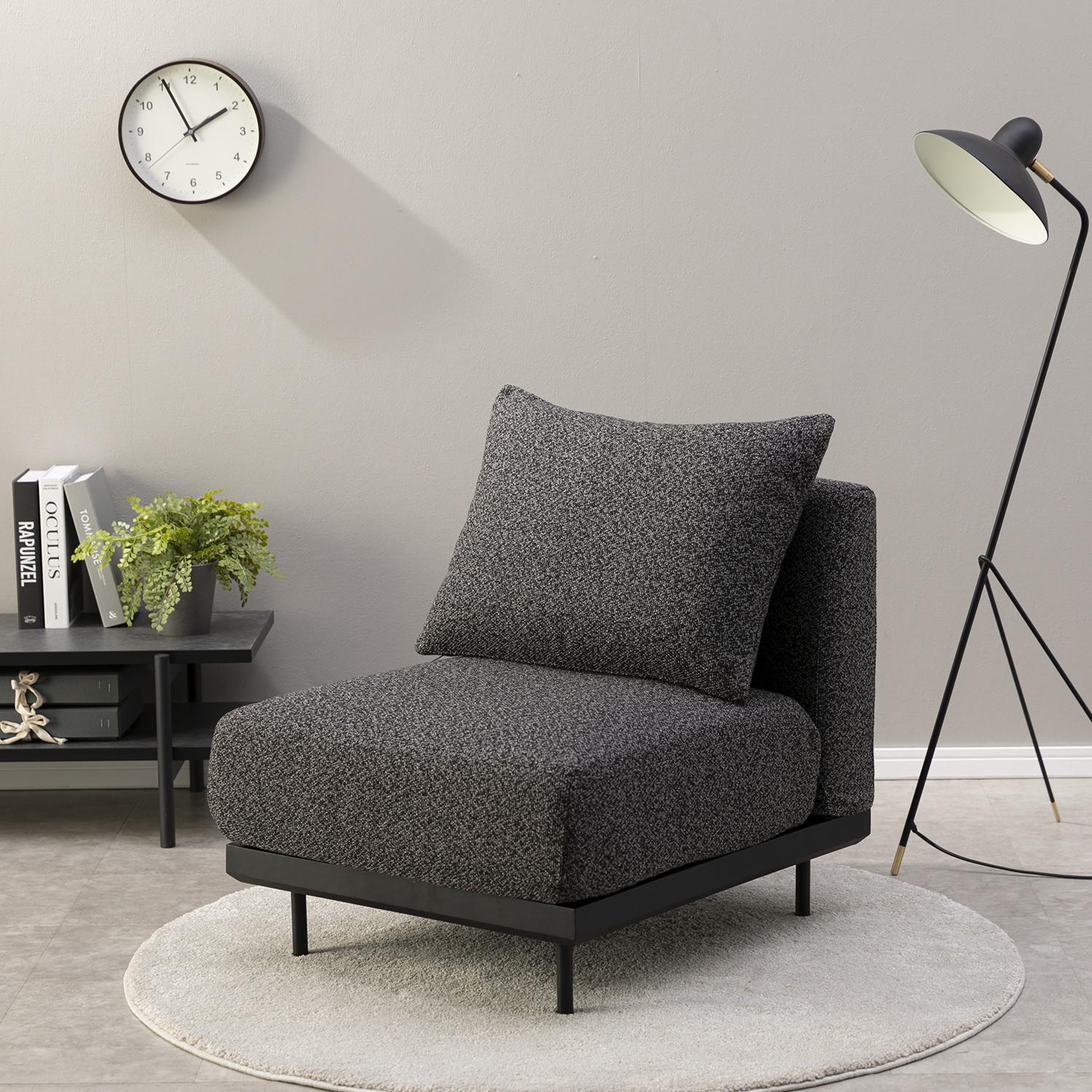 1人掛け×オットマンが最強　CIRCLE ソファ ソリッド