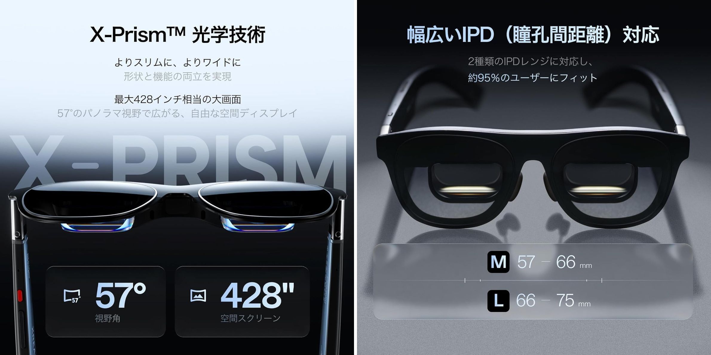 XREAL One Proの高角と光調整技術