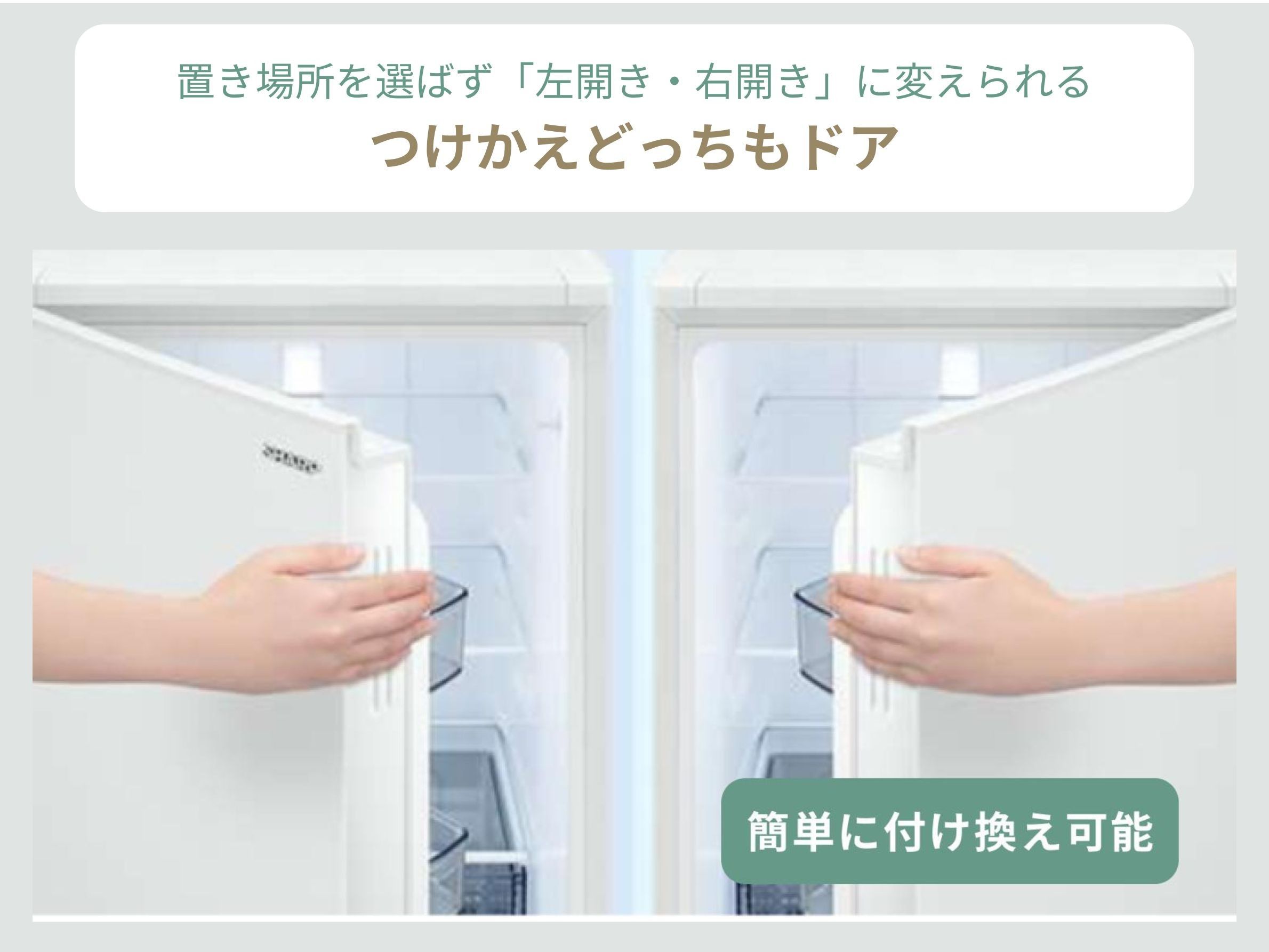 シャープ 冷蔵庫 一人暮らし 2ドア冷凍・冷蔵庫 179Lのつけかえどっちもドア