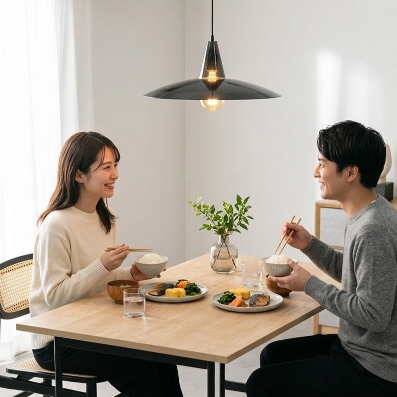 タイガーの家電で快適で美味しい毎日を楽しむ夫婦