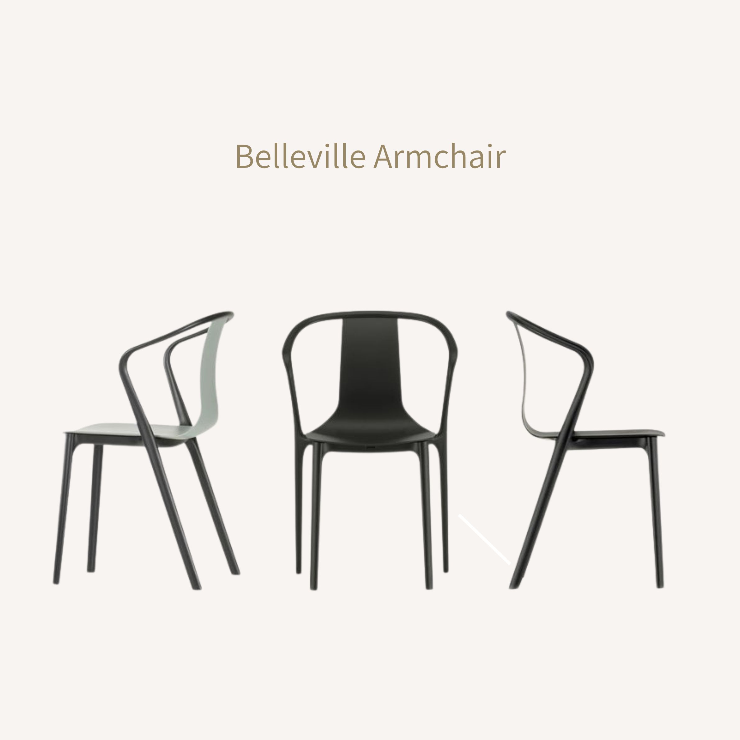 Vitra(ヴィトラ)チェア vitra Belleville アームチェア