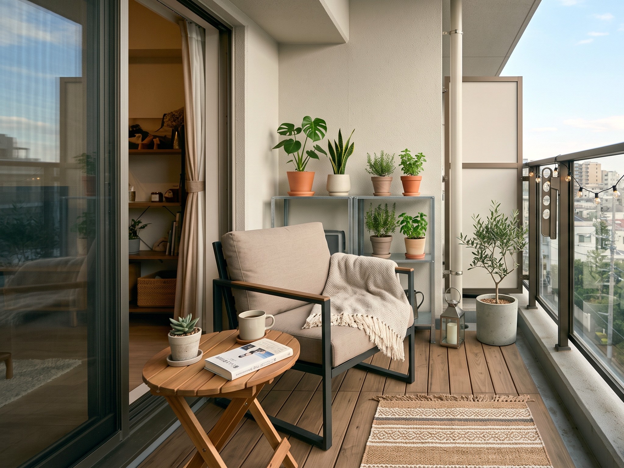 自宅のリビングを屋外へ広げる新しい空間づくり