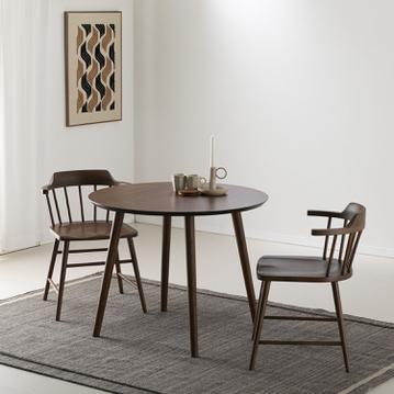 高野木工 Malloon ラウンドダイニングテーブル