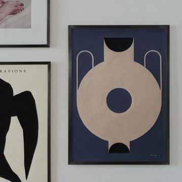 THE POSTER CLUB アートポスター Circular Vase