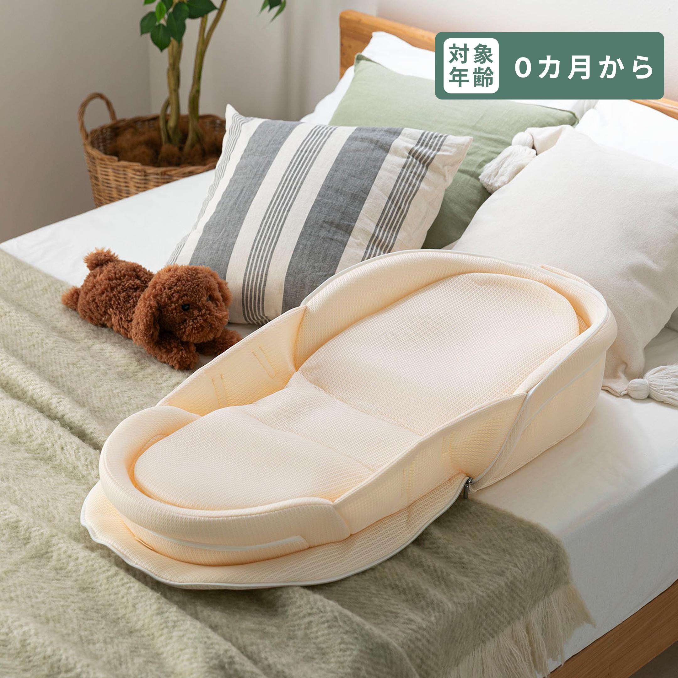 SAWABABY プチベリー 添い寝ベビーベッド ミニサイズ 幅66.2×奥行95×高