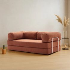 CAGUUU レトロモダンソファベッド 幅180×奧行100×高さ70cm caguuu