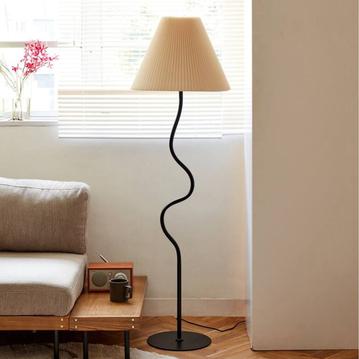 JOURNAL STANDARD FURNITURE WAVY FLOOR LAMP