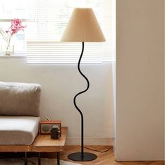 JOURNAL STANDARD FURNITURE WAVY FLOOR LAMP 幅47×奥行き47×高さ150cm