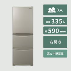 AQUA（アクア）362L 4ドア 冷凍・冷蔵庫 362L AQUA / アクアのレンタル