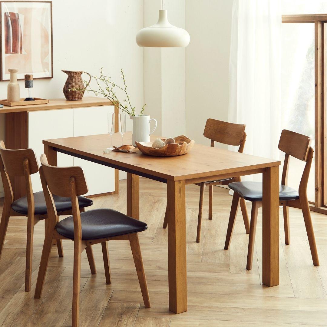 Knot antiques クッパ ダイニングテーブル 幅135×奥行77×高さ72cm