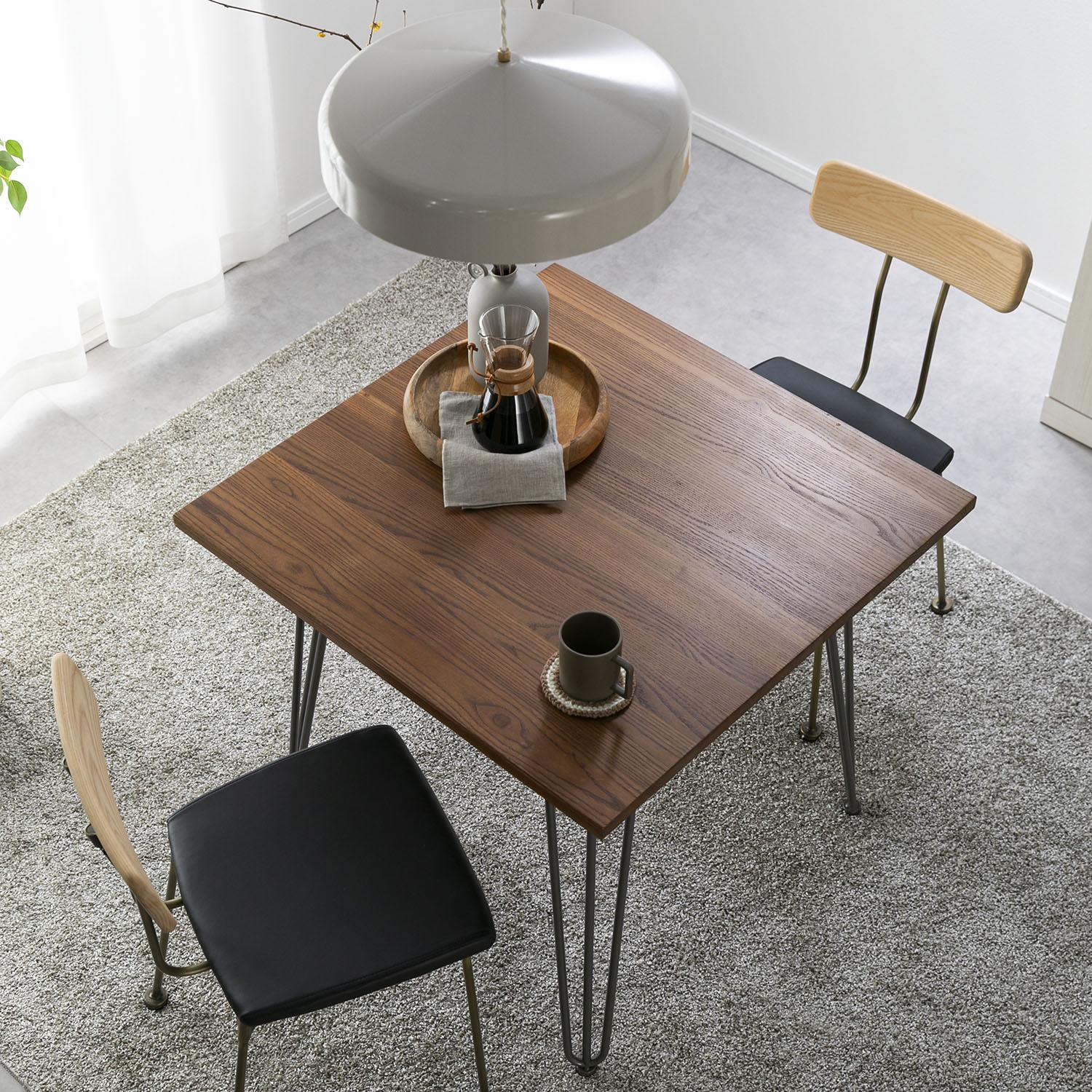 GART 1290 ダイニングテーブル 幅80×奥行80×高さ73cmのレンタル