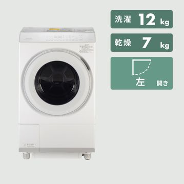 TOSHIBAドラム式洗濯乾燥機 ZABOON スタンダードモデル【洗濯12kg/乾燥7kg】
