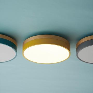 Olika 2トーン LEDシーリングライト 調光・調色機能付き