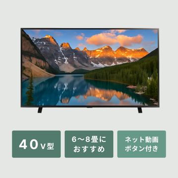 REGZA（レグザ）液晶テレビ ネット動画ボタン付き