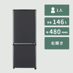 MITSUBISHI 335L 3ドア冷凍・冷蔵庫 クリスタルドアタイプ 335L