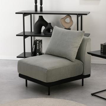 CIRCLE ソファ コーデュロイ ブラック