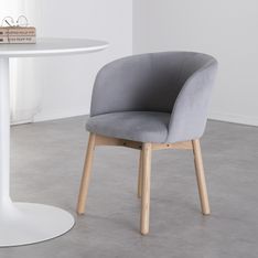 moda en casa チューリップ チェア 幅58×奥行60×高さ82cm moda en casa