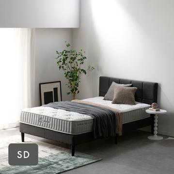 ZINUS Lottie ファブリック ベッドフレーム 