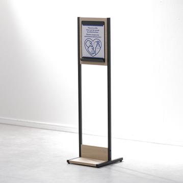 R.F. YAMAKAWA ミーツ案内板 A4サイズ