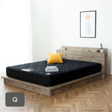 Apel ツートン 宮付きローベッド SEN