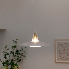 DI CLASSE リーセペンダントランプ ホワイト LP3035WH DI CLASSE リーセ ペンダントランプ ペンダントランプのレンタル
