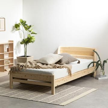 ヘッドボード付き HINOKI ベッドフレーム