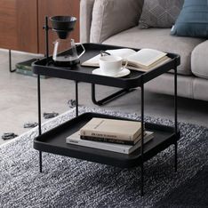 moda en casa フムラ コーヒーテーブル 直径69×高さ38cm moda en casa