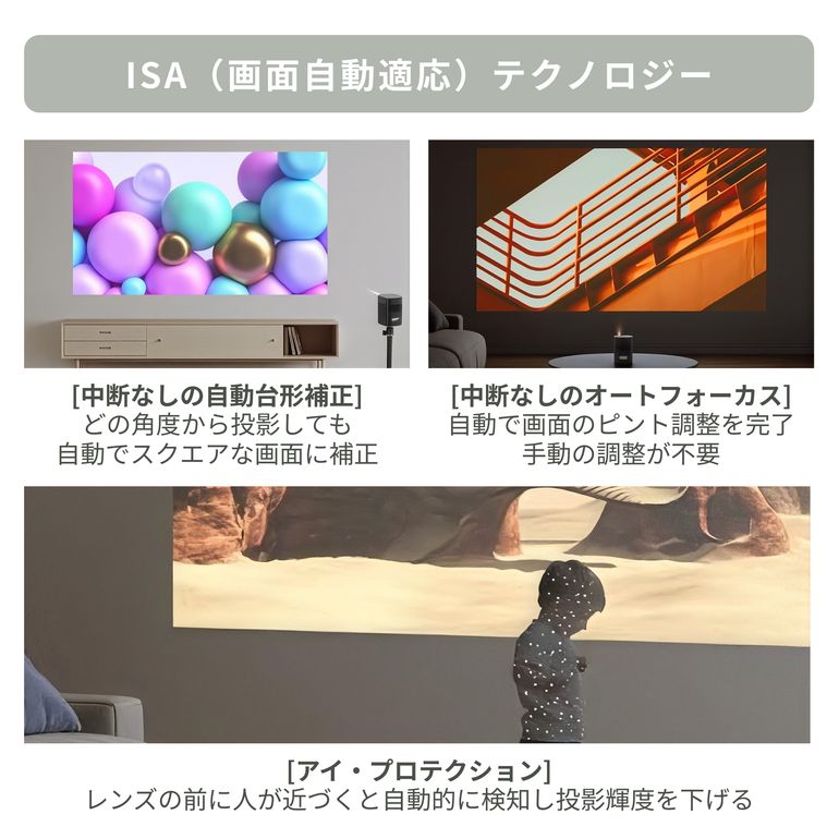 XGIMI (エクスジミー) モバイルプロジェクター MoGo 2 Pro (New) XK10T