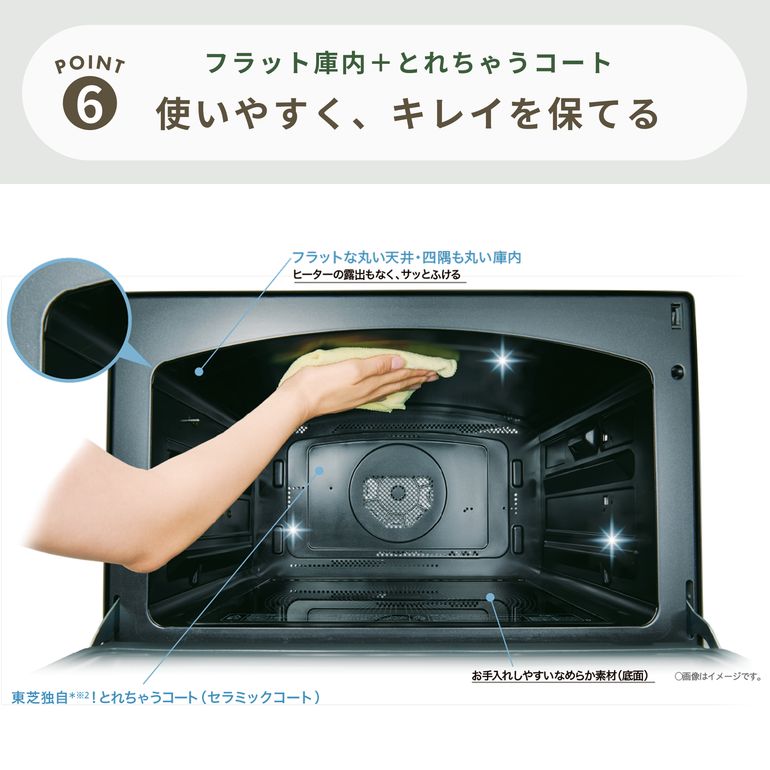 TOSHIBA(東芝) 石窯ドーム 過熱水蒸気オーブンレンジ 30L 【2段調理